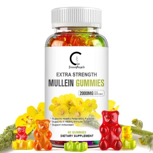 Mullein Gummies for Lung Cleanse
